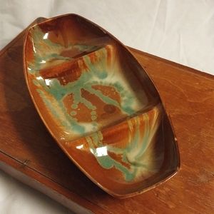 🤑🤑Dryden hand made Mid-century relish tray.